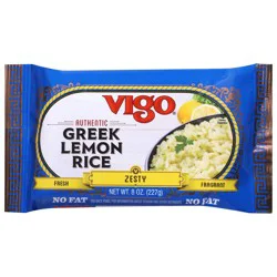 Vigo Authentic Fresh Zesty Fragrant Greek Lemon Rice 8 oz