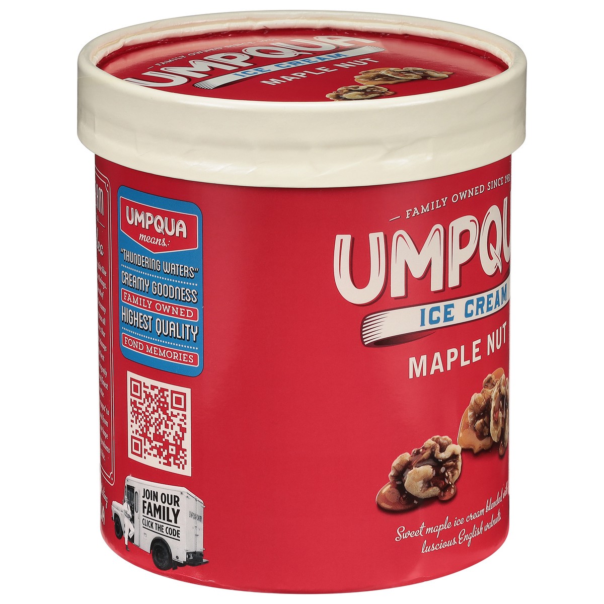 slide 8 of 9, Umpqua Ice Cream Maple Nut - 1.75 Quart, 1.75 qt