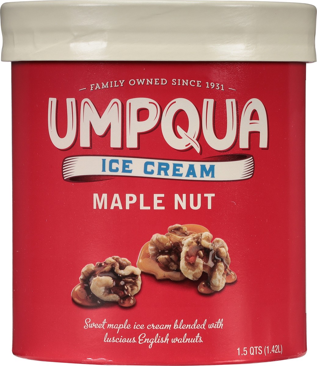 slide 9 of 9, Umpqua Ice Cream Maple Nut - 1.75 Quart, 1.75 qt