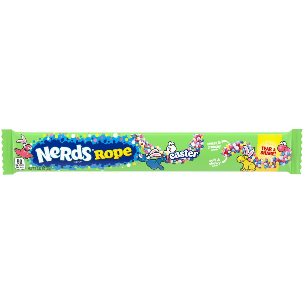 slide 1 of 1, Nerds Ropes Easter Pouch, 0.92 oz