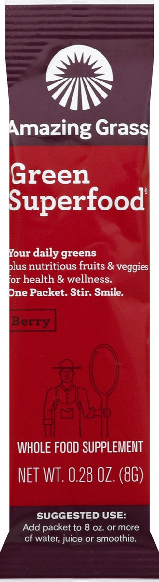 slide 5 of 5, Amazing Grass Green Berry Packet, 0.25 oz