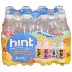 Hint Assorted Water - 12 x 16 fl oz Bottles