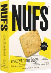 Nufs Everything Bagel Crackers
