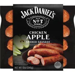 Jack Daniel's Chicken Apple Sausage 12 oz