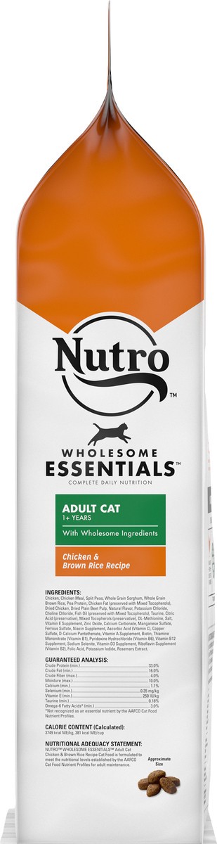 slide 8 of 9, Nutro Wholesome Essentials Adult 1+ Years Natural Cat Food 48 oz, 48 oz