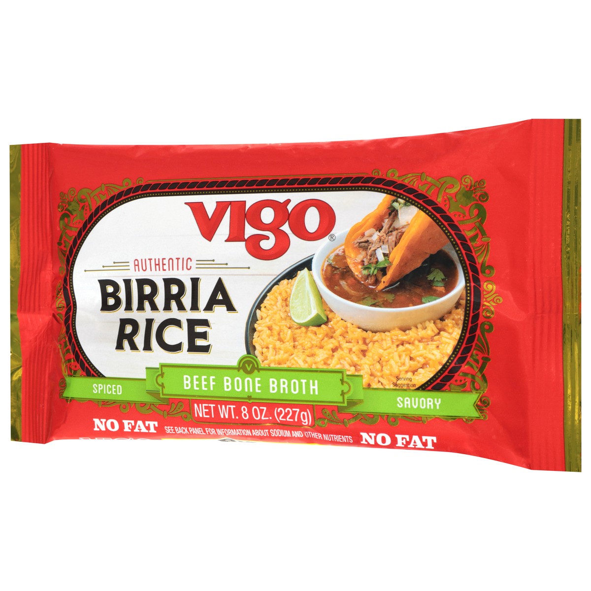 slide 8 of 14, Vigo Authentic Spiced Beef Bone Broth Savory Birria Rice 8 oz, 8 oz