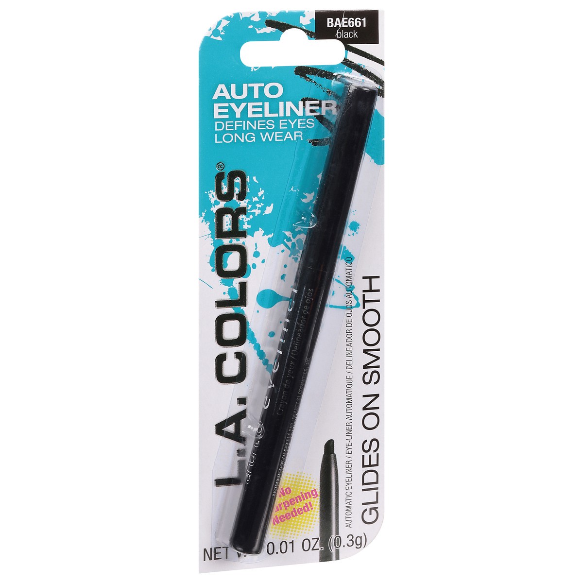 slide 2 of 10, L.A. Colors Auto Eyeliner, SM