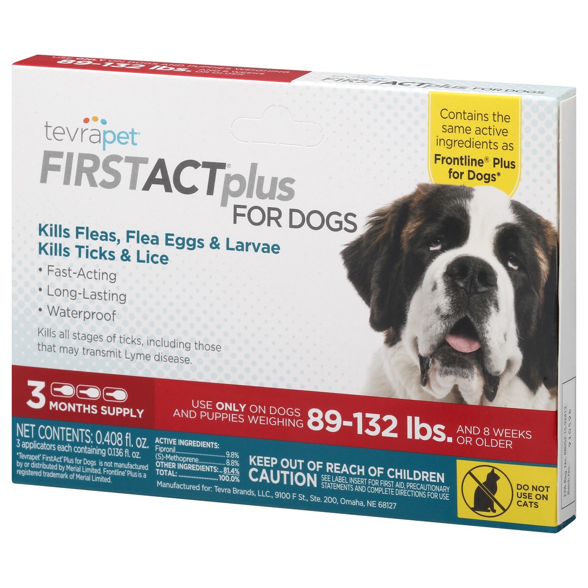 slide 7 of 9, Tevrapet Large First Act Plus Dogs, 3 ct