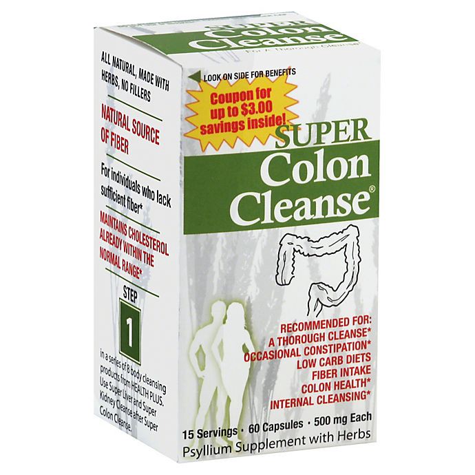 slide 1 of 1, Health Plus Super Colon Cleanse, 1 ct