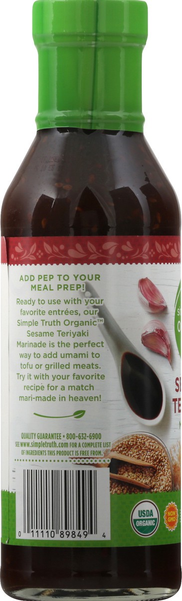 slide 9 of 9, Simple Truth Organic Sesame Teriyaki Marinade 14 oz, 14 oz