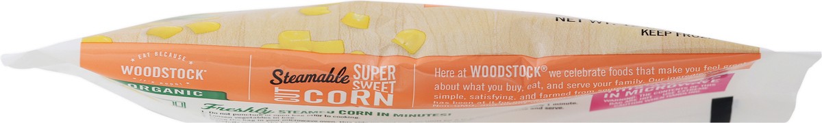 slide 4 of 14, Woodstock Organic Steamable Super Sweet Cut Corn 12 oz, 12 oz