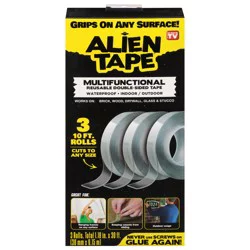 Bell + Howell Multifunctional Reusable Double-Sided Tape 3 ea