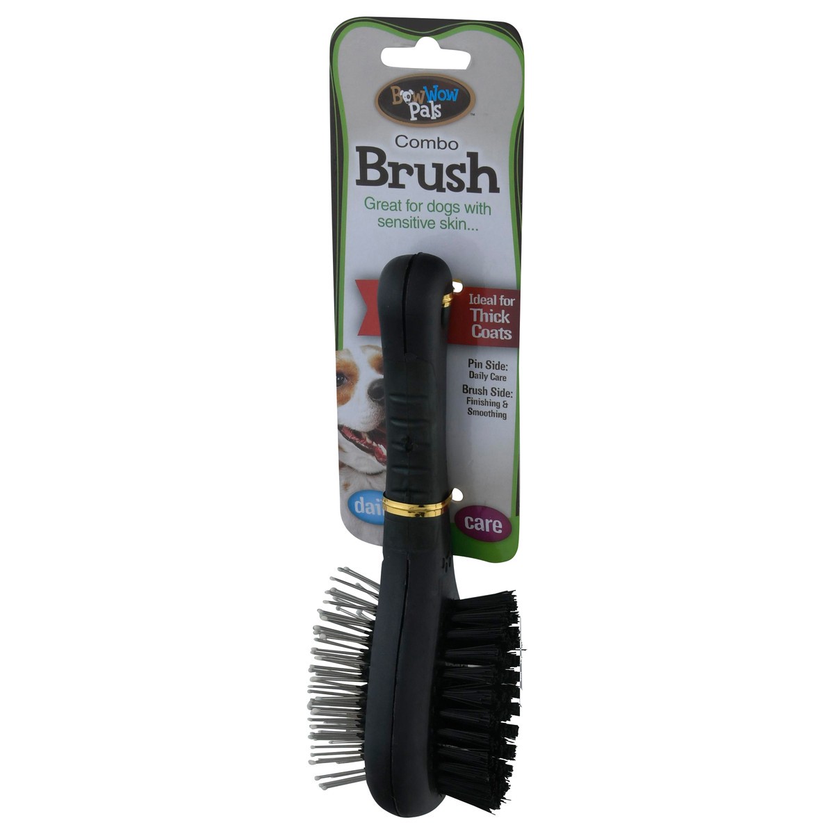 slide 3 of 9, BowWow Pals Combo Brush 1 ea, 1 ct