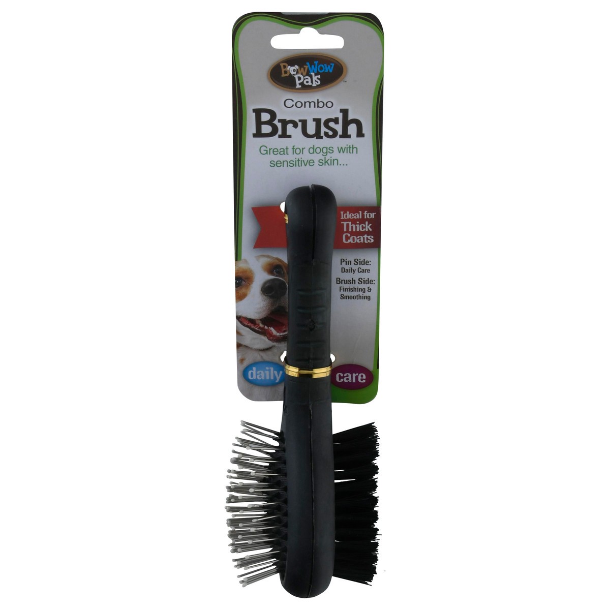 slide 1 of 9, BowWow Pals Combo Brush 1 ea, 1 ct