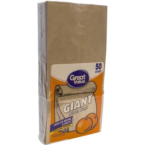 slide 1 of 1, Easy Way Giant Lunch Bag, 50 ct