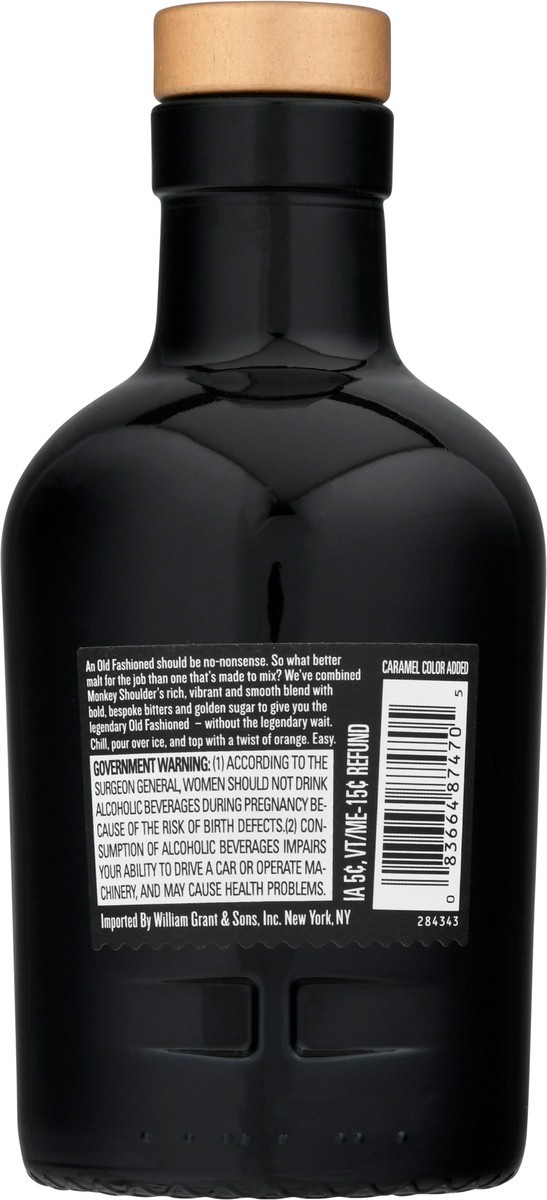 slide 4 of 9, Batch & Bottle Monkey Shoulder Lazy Old Fashioned Ready To Drink Cocktail 375ml, 375 ml
