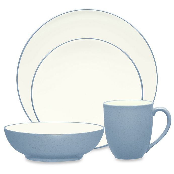 slide 1 of 1, Noritake Colorwave Coupe Place Setting - Ice, 4 ct
