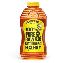 Carmichael's 100% Pure & Raw Unfiltered Honey - 16 oz