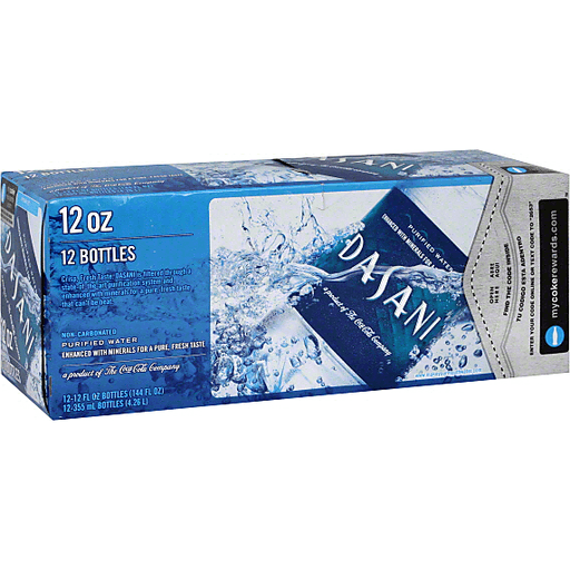 Dasani Purified Water 12 oz Bottles - Shop Water at H-E-B