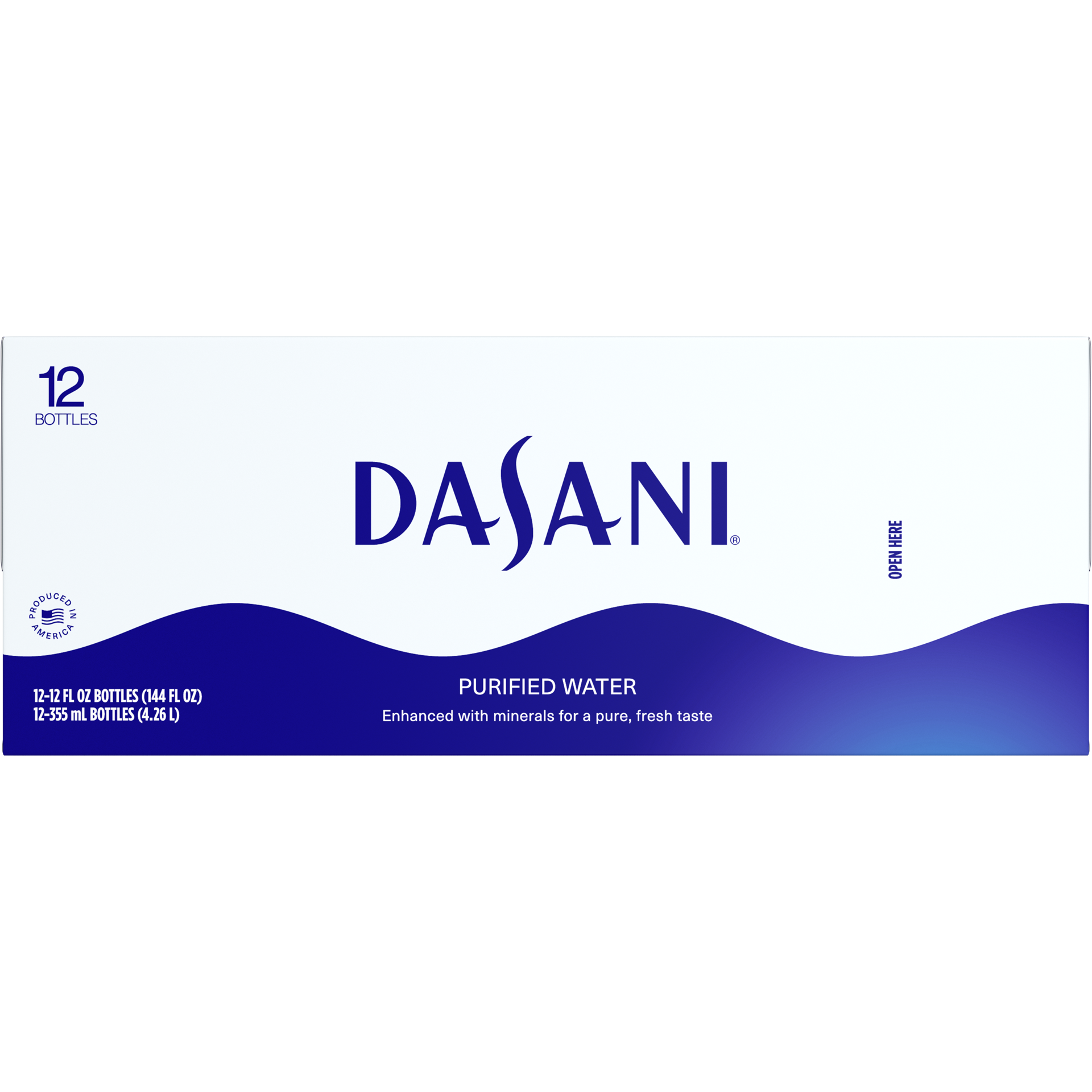 slide 1 of 4, DASANI Purified Water Bottles Enhanced with Minerals, 12 fl oz, 12 Pack, 144 fl oz