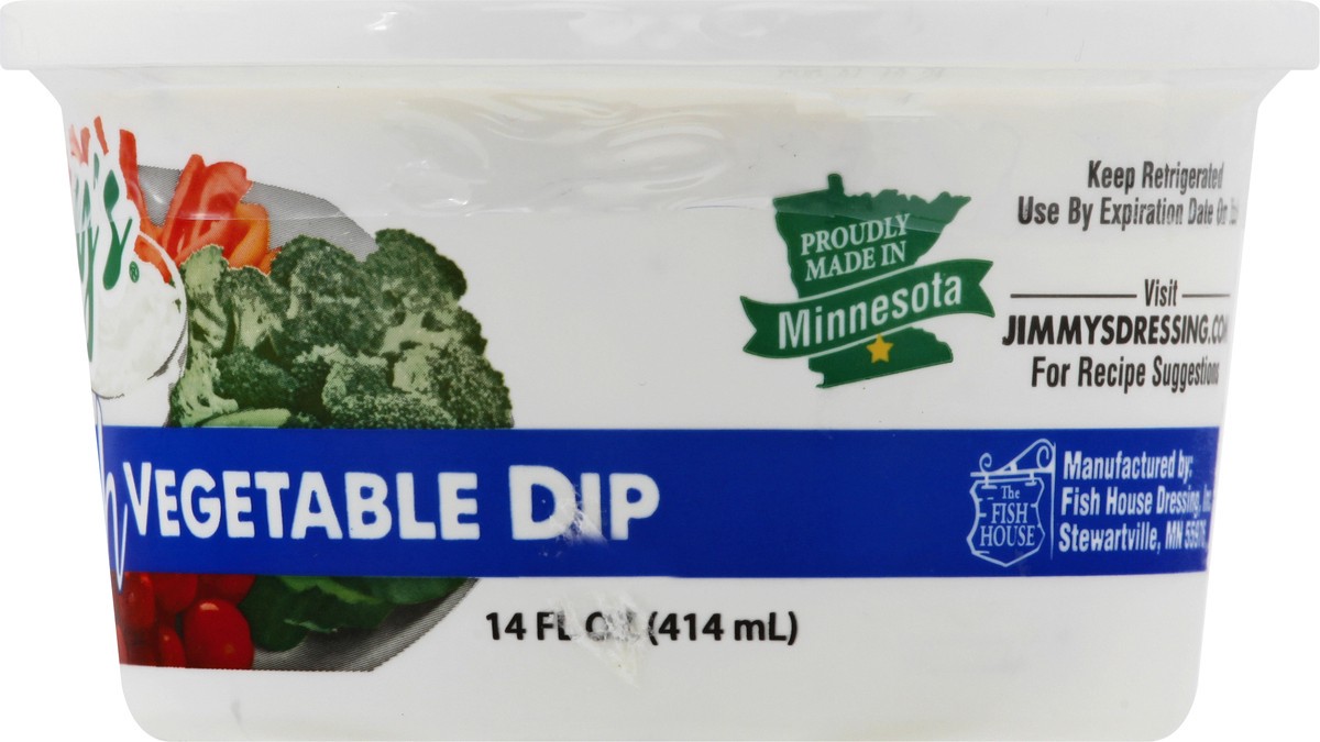 slide 12 of 12, Jimmys Ranch Vegetable Dip 14 oz, 14 oz