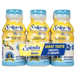 Splenda Diabetes Care Shakes Vanilla