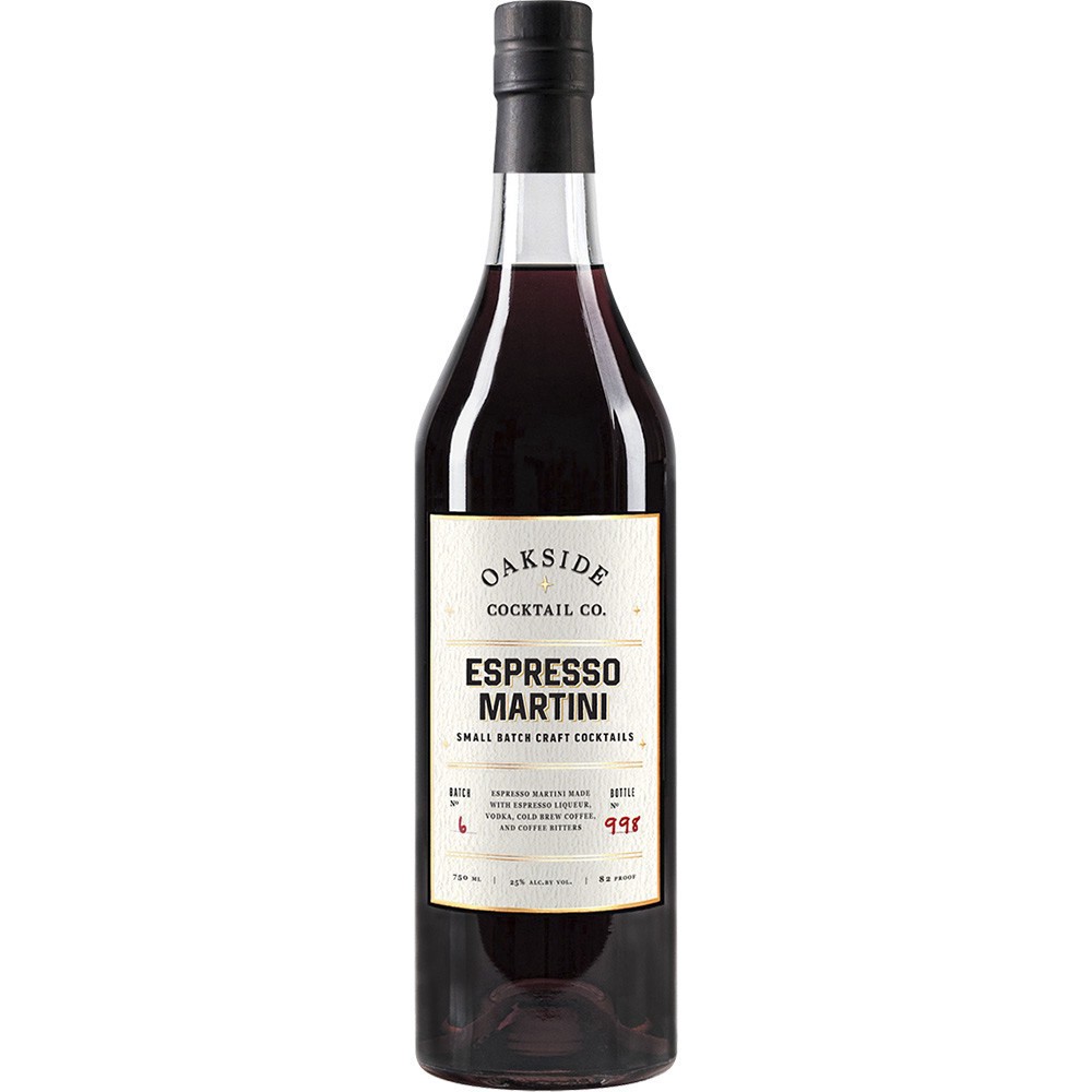 slide 1 of 1, Oakside Cocktail Co. Oakside Espresso Martini, 750 ml