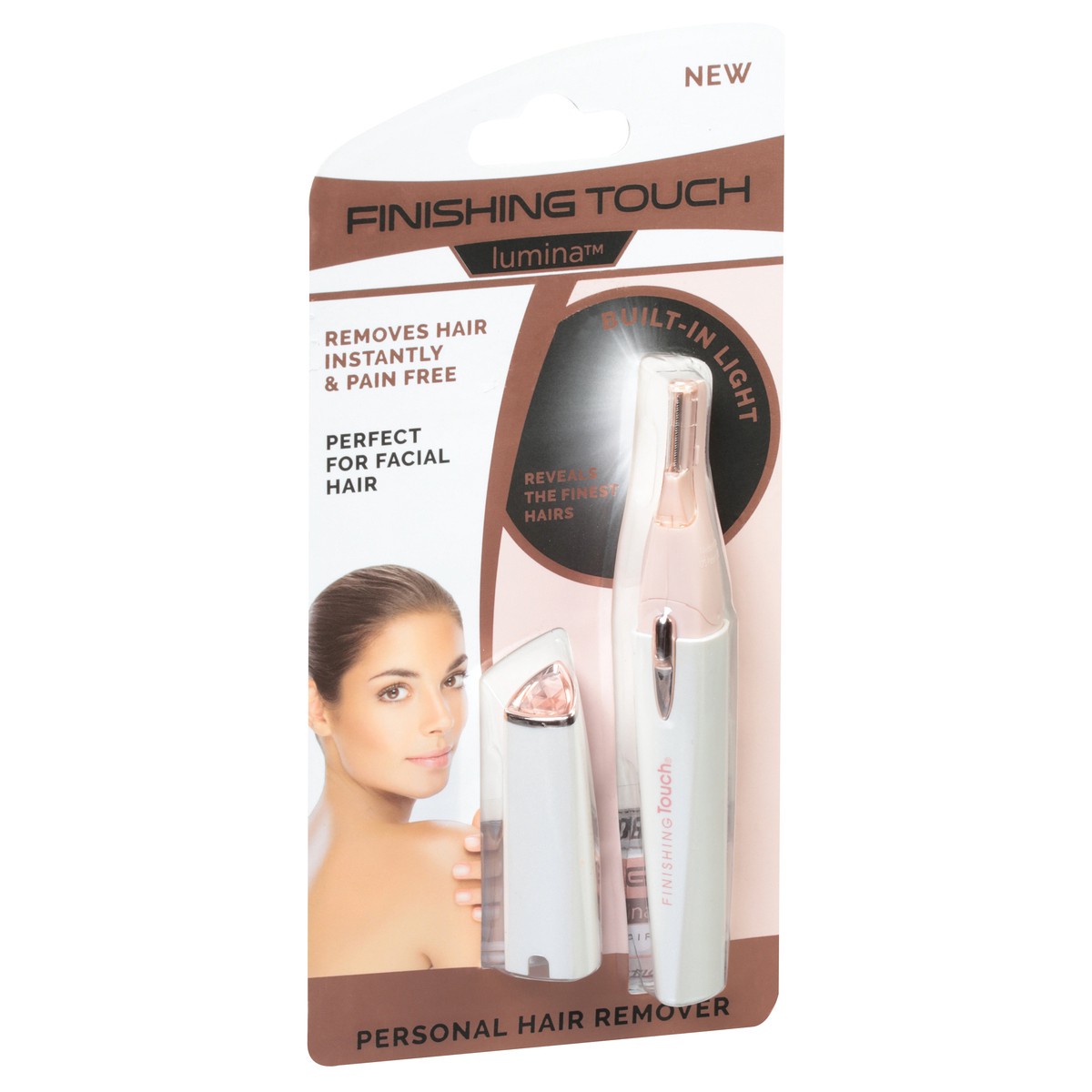 slide 3 of 9, Finishing Touch Idea Village Finishing Touch Hair Remover Personal Lumina - Each, 1 ct