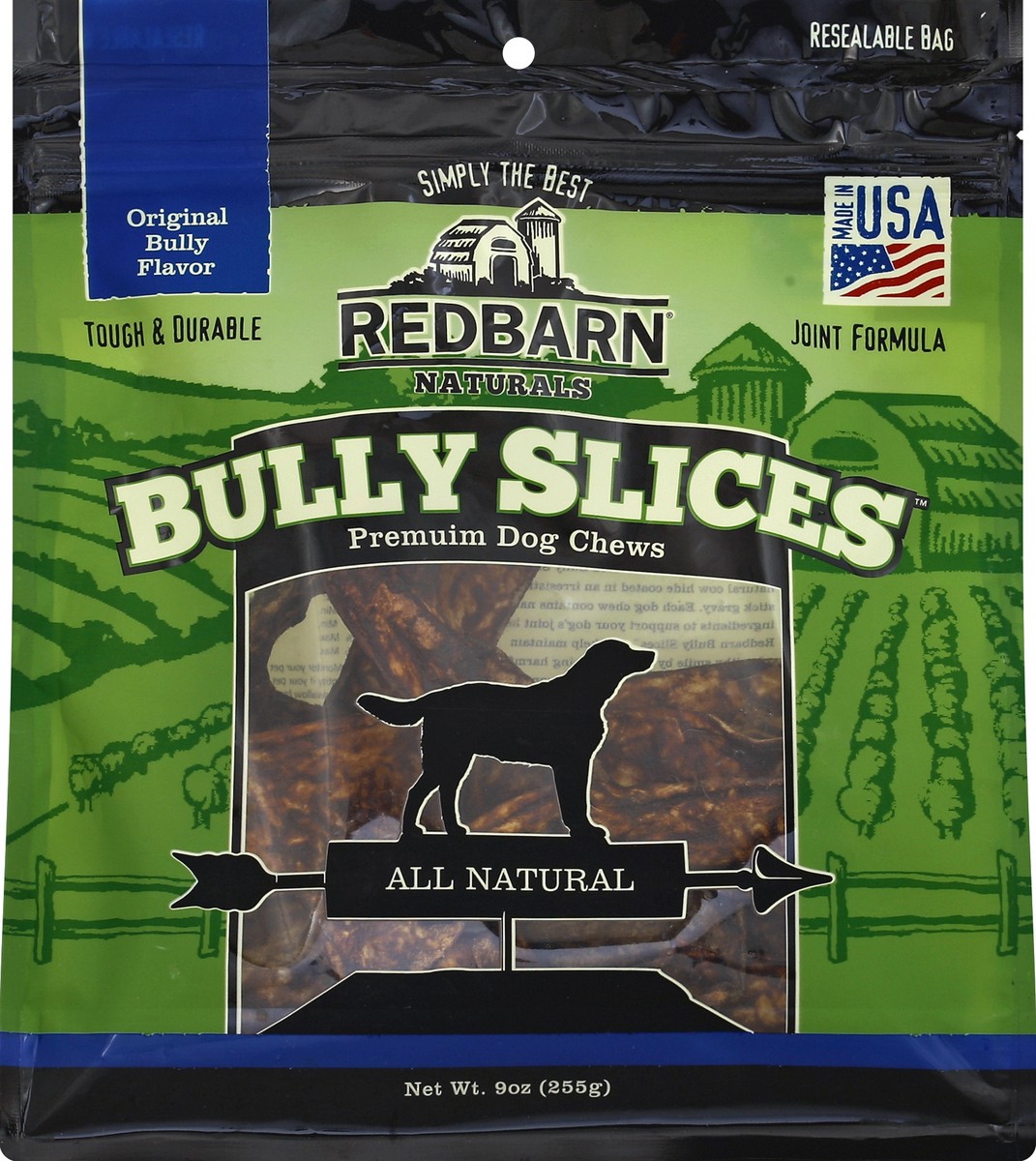 slide 4 of 4, Redbarn Bully Slices Dog Treats, 9 oz