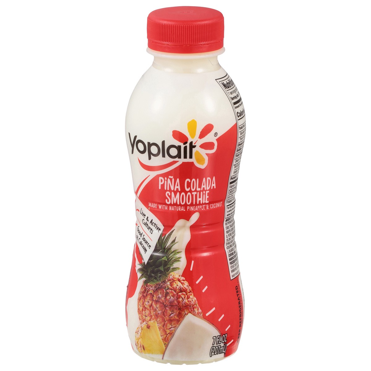 slide 2 of 13, Yoplait Pina Colada Smoothie 7 fl oz, 7 fl oz