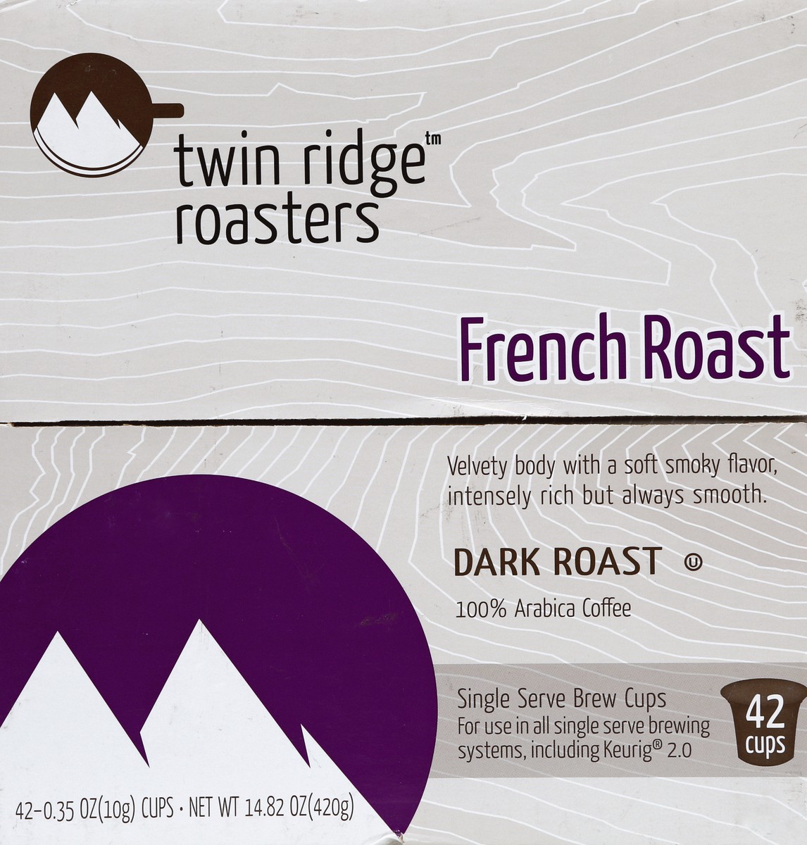 slide 3 of 6, Twin Ridge Roasters Coffee - 42 ct, 42 ct