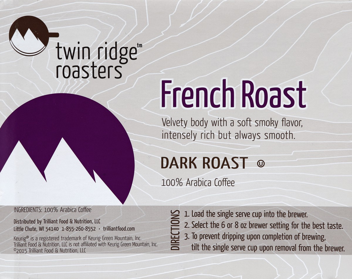 slide 6 of 6, Twin Ridge Roasters Coffee - 42 ct, 42 ct