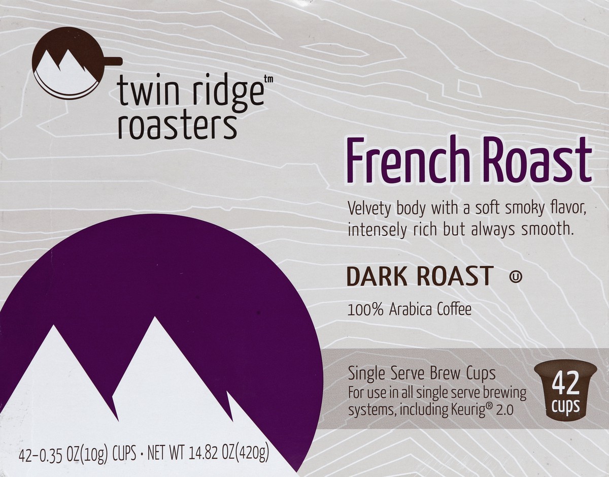 slide 1 of 6, Twin Ridge Roasters Coffee - 42 ct, 42 ct