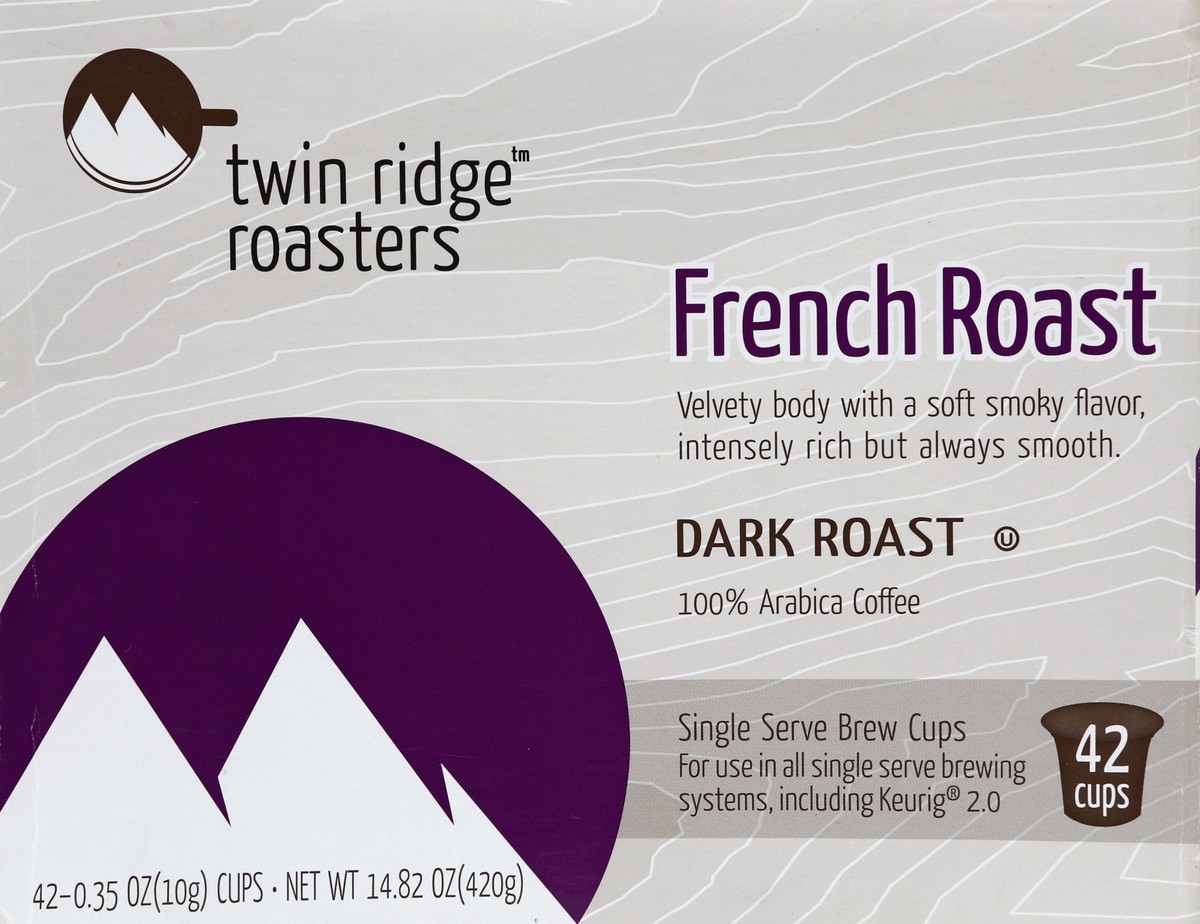 slide 2 of 6, Twin Ridge Roasters Coffee - 42 ct, 42 ct