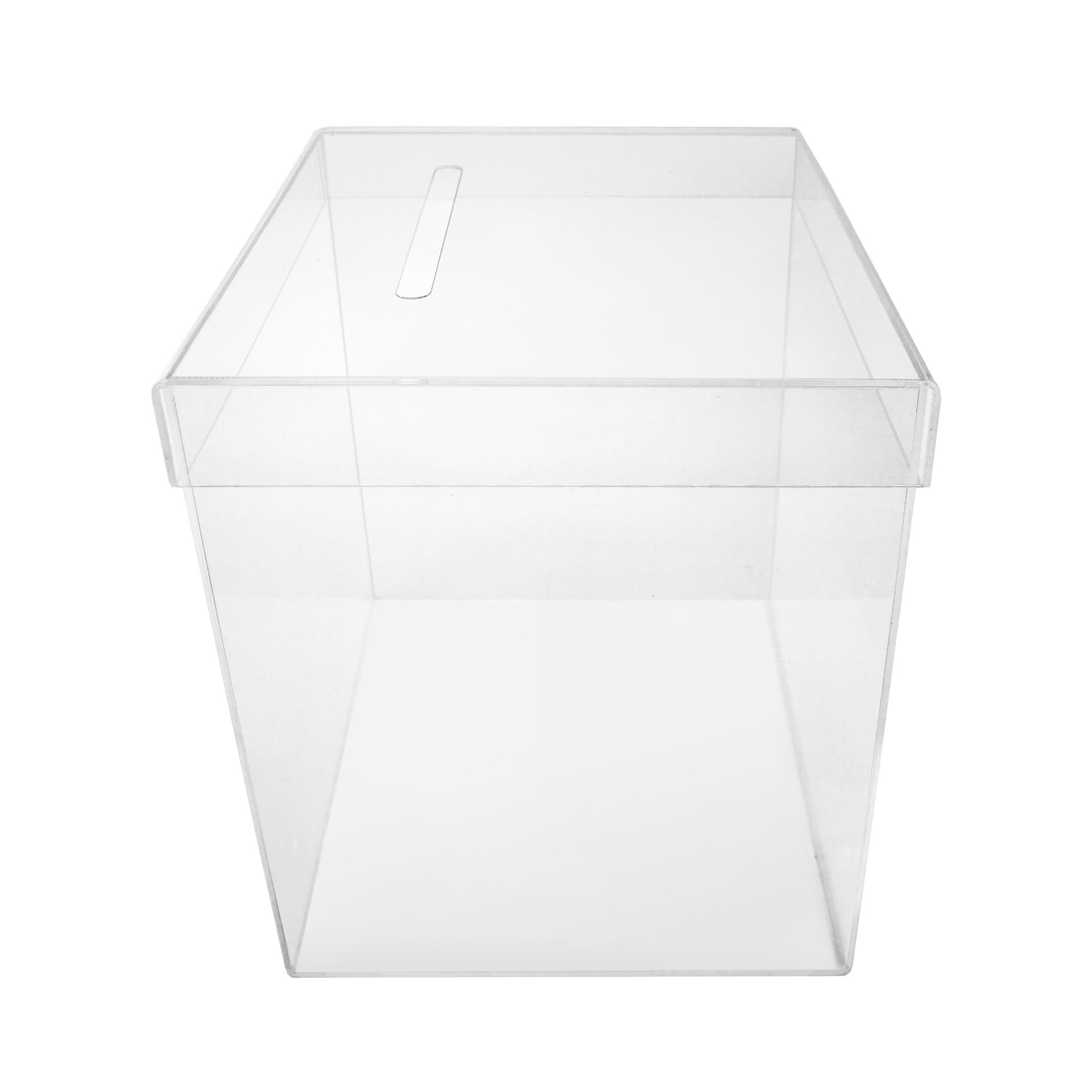 slide 4 of 7, Acrylic Card Box By Celebrate It, 9.53 in x 8.27 in x 9.33 in