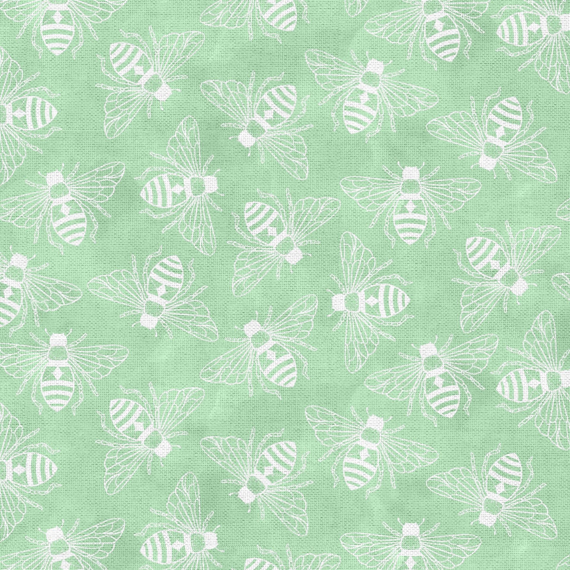 slide 2 of 11, Bee Themed Fabric Bundles By Loops & Threads, 18 in x 21 in