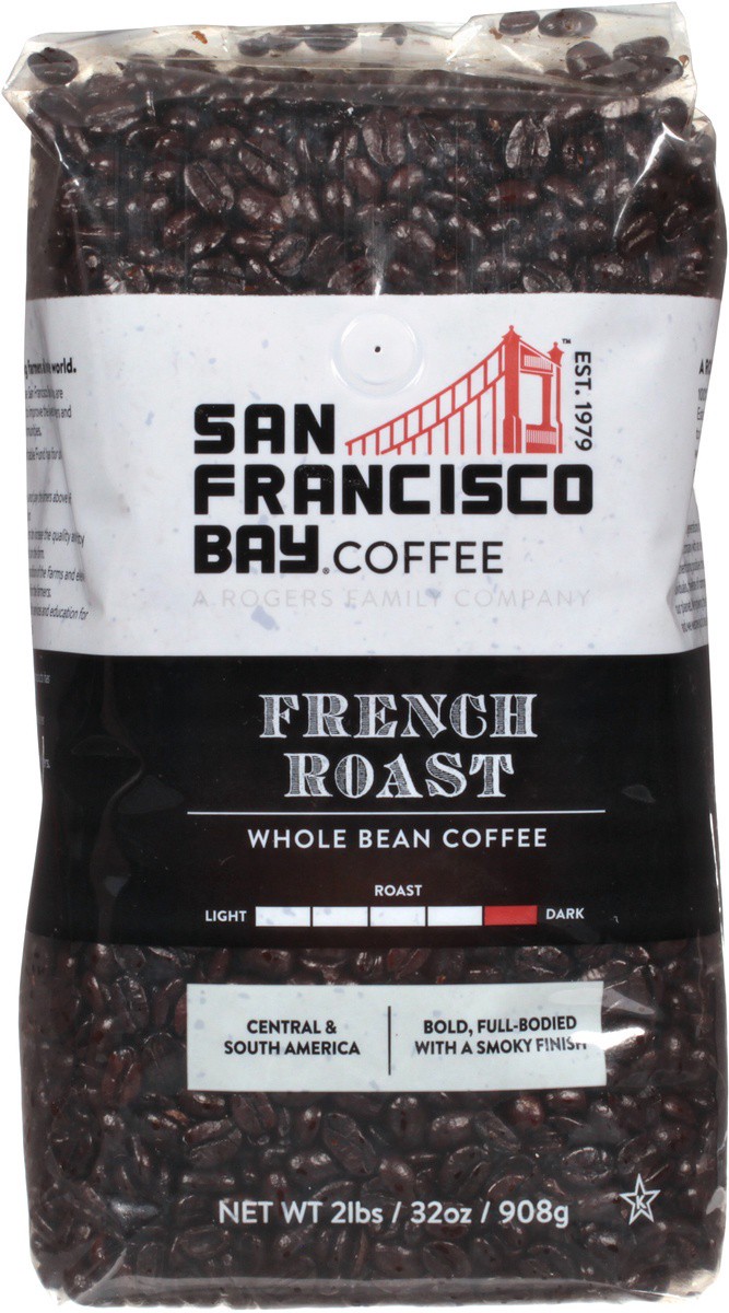 slide 6 of 9, SF Bay Coffee Dark Roast Whole Bean French Roast Coffee - 2 lb, 2 lb