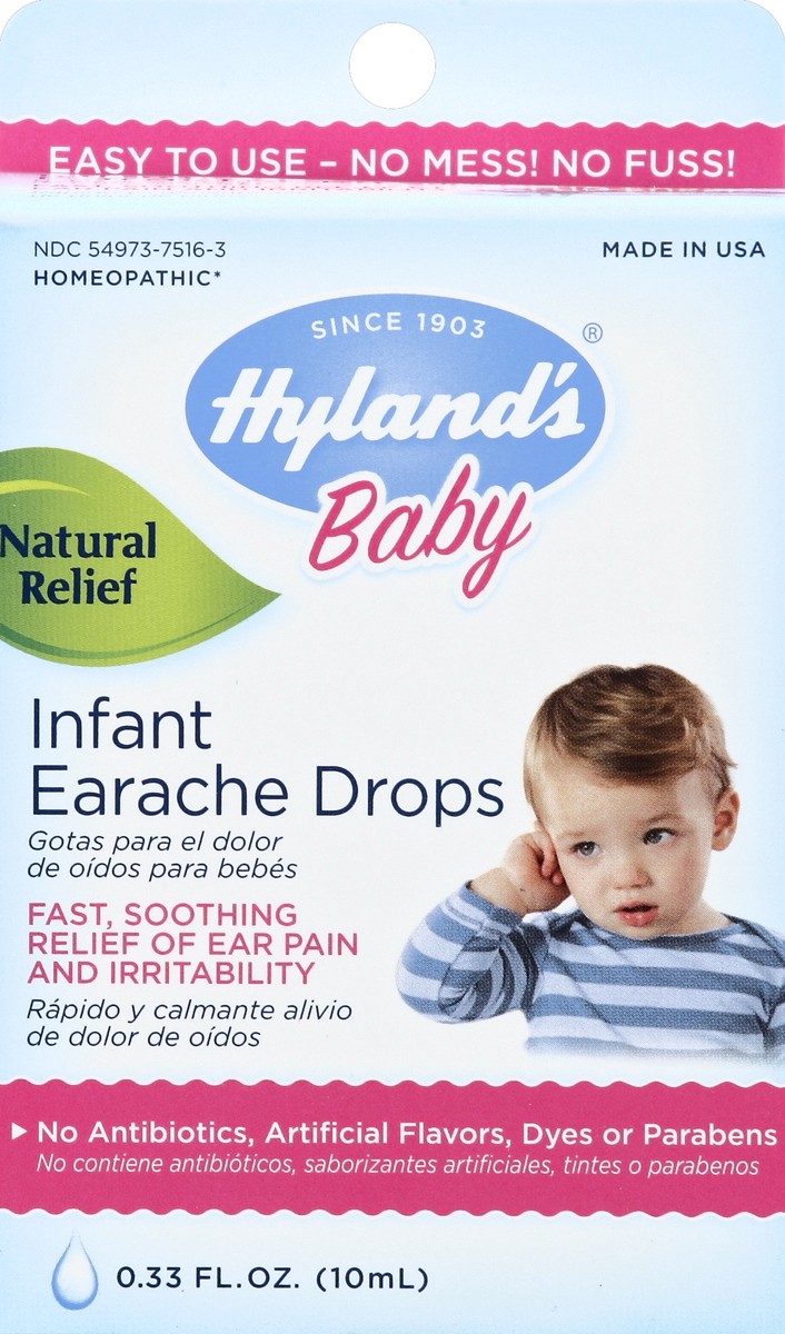 slide 4 of 4, Hyland's Infant Earache Drops, 0.33 oz