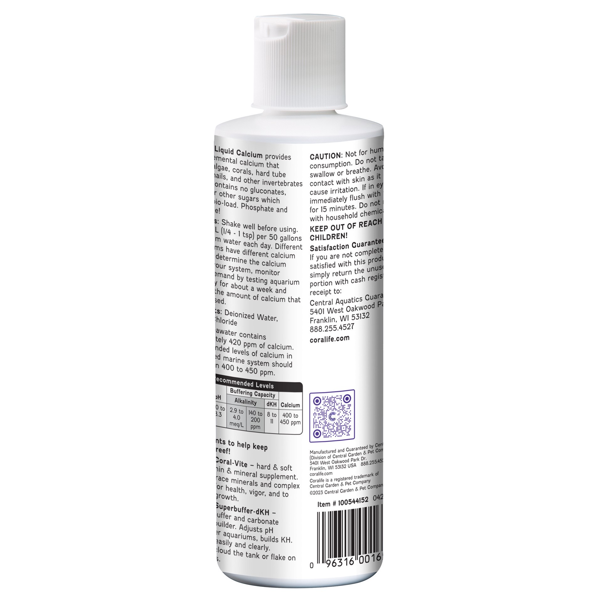 slide 4 of 4, Coralife Liquid Calcium 8.7 oz, 1 ct