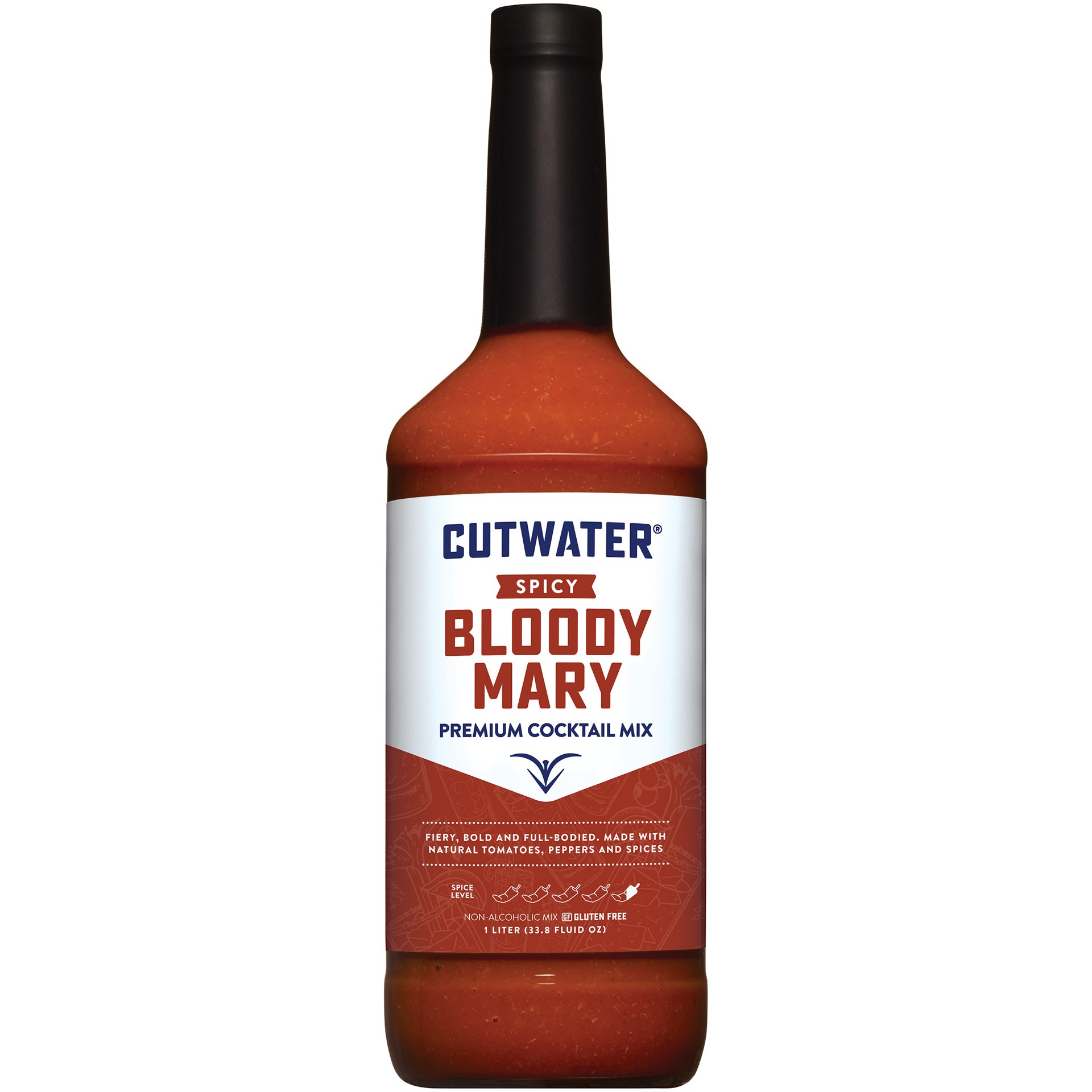 slide 1 of 1, Cutwater Mixers Spicy Bloody Mary Cocktail Mix- 1 liter, 1 liter