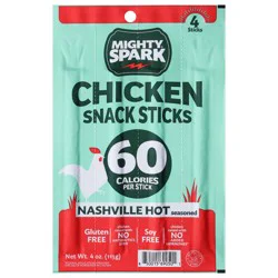 Mighty Spark Nashville Hot Chicken Snack Stick - 4 oz