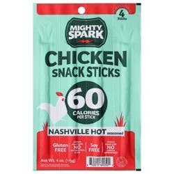 Mighty Spark Nashville Hot Chicken Snack Stick - 4 oz