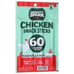 Mighty Spark Nashville Hot Chicken Snack Stick - 4 oz