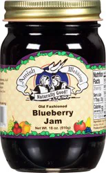 Amish Wedding Old Fashioned Blueberry Jam 18 oz