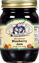 Amish Wedding Old Fashioned Blueberry Jam 18 oz