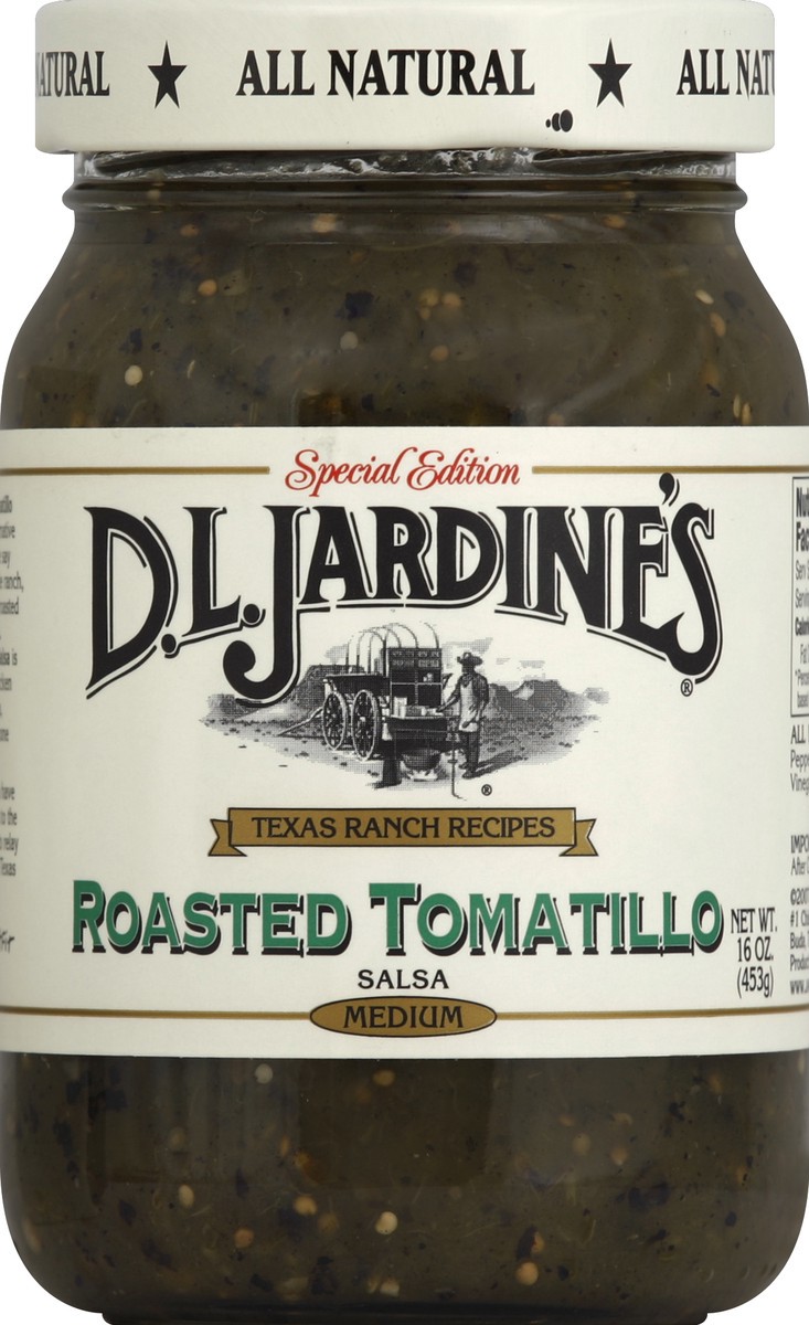 slide 2 of 2, D.L. Jardine's Salsa 16 oz, 16 oz