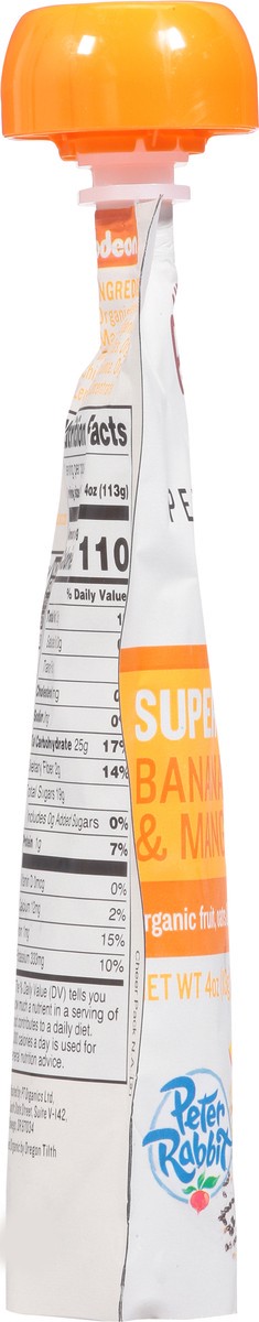 slide 4 of 14, Peter Rabbit Organics Banana & Mango Super Oats & Seeds 4 oz, 4 fl oz