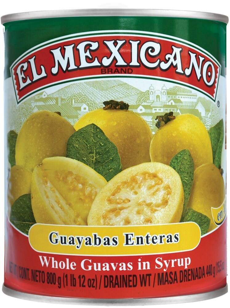 slide 1 of 1, El Mexicano Guayabas Enteras Whole Guava, 28 oz