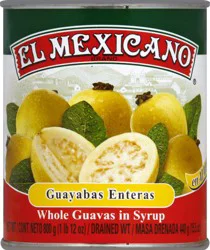 El Mexicano Guayabas Enteras Whole Guava
