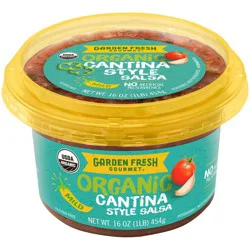 Garden Fresh Gourmet Organic Cantina Style Salsa Mild
